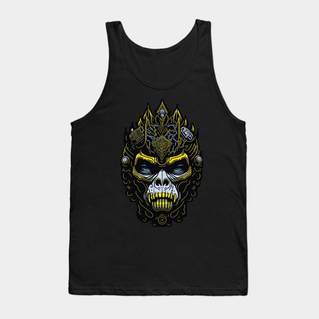 Techno Apes S03 D59 Tank Top by Houerd